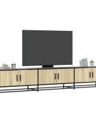 vidaXL ТB шкаф сонома дъб 240x35x41 см инженерно дърво