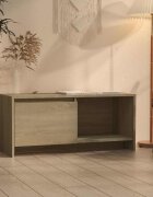 vidaXL ТB шкаф сонома дъб 90x35x40 см инженерно дърво