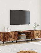 vidaXL ТB шкаф старо дърво 180x315x40 см инженерно дърво