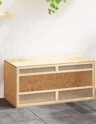 vidaXL Терариум инженерно дърво 100x47x47 см