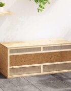 vidaXL Терариум инженерно дърво 120x50x50 см