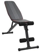 vidaXL Тежестна пейка Черно 131 x 41 x 110 см