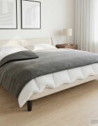 vidaXL Тежко одеяло Антрацит 120 x 180 cm 9 kg 100% Памук 205T