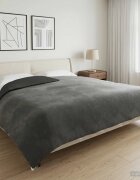 vidaXL Тежко одеяло Антрацит 200 x 220 cm 9 kg 100% Памук 205T