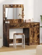 vidaXL Тоалетка 2 бр. Кафяво 40 x 41 x 75 см Инженерна дървесина