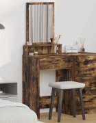 vidaXL Тоалетка Димян дъб 50 x 41 x 140 см Инженерна дървесина