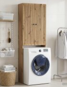 vidaXL Тоалетна Шкаф EDE Дъб артизан 66 x 255 x 190 см