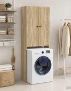 vidaXL Тоалетна Шкаф EDE Дъб сонома 66 x 255 x 190 см