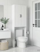 vidaXL Тоалетна Шкаф UTRECHT Бяло 66 x 255 x 190 см