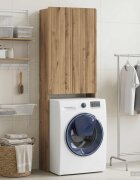 vidaXL Тоалетна Шкаф ZWOLLE Дъб артизан 66 x 255 x 190 см