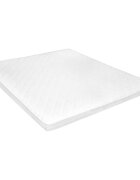 vidaXL Топ матрак 160x200 см ядро от студена пяна 6 см