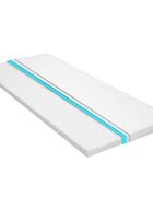 vidaXL Топ матрак 80x200 см ядро от студена пяна 6 см