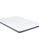 vidaXL Топ матрак за боксспринг легло 200x140x5 см със средна мекота