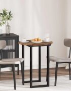 vidaXL Топ за маса Ø 60 x 15 cm Кръгла Инженерна дървесина