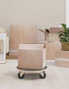vidaXL Транспортни колички 2 бр кръгли Ø38x115 см 250 кг