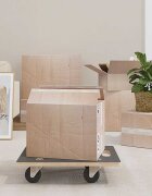 vidaXL Транспортни колички 2 бр правоъгълни 50x35x115 см 250 кг