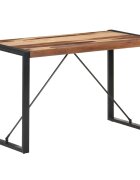vidaXL Трапезна маса 120x60x75 см масивно дърво