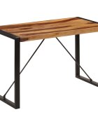 vidaXL Трапезна маса 120x60x76 см акациево дърво масив