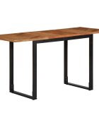 vidaXL Трапезна маса 140x70x75 cм акация масив