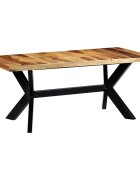 vidaXL Трапезна маса 180x90x75 cм акациево дърво масив