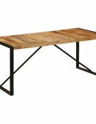 vidaXL Трапезна маса 180x90x75 cм мангово дърво масив