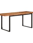 vidaXL Трапезна маса 180x90x75 см акация масив