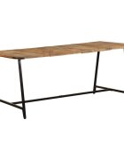 vidaXL Трапезна маса 180x90x75 см масивна мангова дървесина