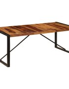 vidaXL Трапезна маса 200x100x75 cм акациево дърво масив