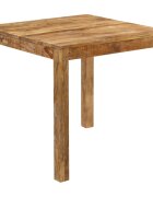 vidaXL Трапезна маса мангово дърво масив 82x80x76 cм
