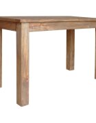vidaXL Трапезна маса масивно махагоново дърво 120x60x77 cм