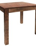vidaXL Трапезна маса смесена регенерирана дървесина 82x80x76 cм