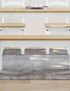 vidaXL Трапезна пейка PANAMA бяла 105x30x45 см бор масив