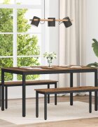 vidaXL Трапезни маси 150 x 90 x 75 cm Инженерна дървесина Правоъгълна