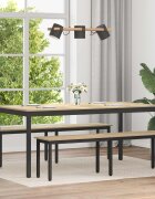 vidaXL Трапезни маси 180 x 90 x 75 cm Инженерна дървесина Правоъгълна