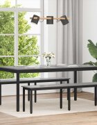 vidaXL Трапезни маси 180 x 90 x 75 cm Инженерна дървесина Правоъгълна