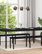 vidaXL Трапезни маси 200 x 100 x 75 cm Инженерна дървесина Правоъгълна