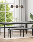 vidaXL Трапезни маси 200 x 100 x 75 cm Инженерна дървесина Правоъгълна