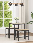 vidaXL Трапезни маси 60 x 60 x 75 cm Инженерна дървесина Дъб сонома