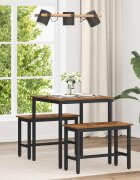 vidaXL Трапезни маси 70 x 70 x 75 cm Инженерна дървесина Квадратна