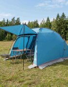 vidaXL Тунелна палатка Синьо 361 x 235 x 147 см