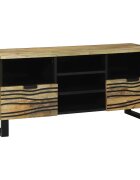 vidaXL ТВ Единици 100 x 33 x 46 см Кафяво Инженерна дървесина