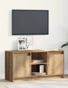 vidaXL ТВ Единици 100 x 34 x 50 см Кафяво Инженерна дървесина