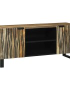 vidaXL ТВ Единици 105 x 33 x 46 см Кафяво Инженерна дървесина