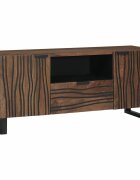 vidaXL ТВ Единици 105 x 33 x 46 см Орех Инженерна дървесина