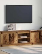 vidaXL ТВ Единици 180 x 34 x 50 см Кафяво Инженерна дървесина