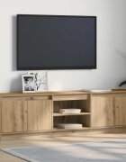 vidaXL ТВ Единици 180 x 34 x 50 см Кафяво Инженерна дървесина