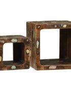 vidaXL ТВ Единици 2 бр. Многоцветен 36 x 30 x 36 см