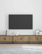 vidaXL ТВ Единици 240 x 35 x 41 см Дъб Инженерна дървесина