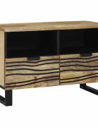 vidaXL ТВ Единици 70 x 33 x 46 см Кафяво Инженерна дървесина