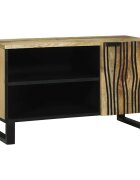 vidaXL ТВ Единици 80 x 33 x 46 см Кафяво Инженерна дървесина